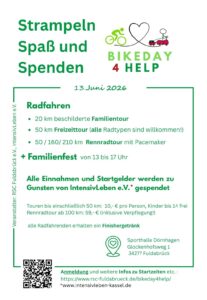 Flyer Strampeln, Spaß und Spenden